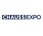 Chaussexpo logo blue and white